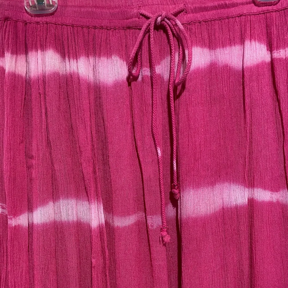 Tie Dye Gypsy Boho Festival Maxi Skirt Tie Dye